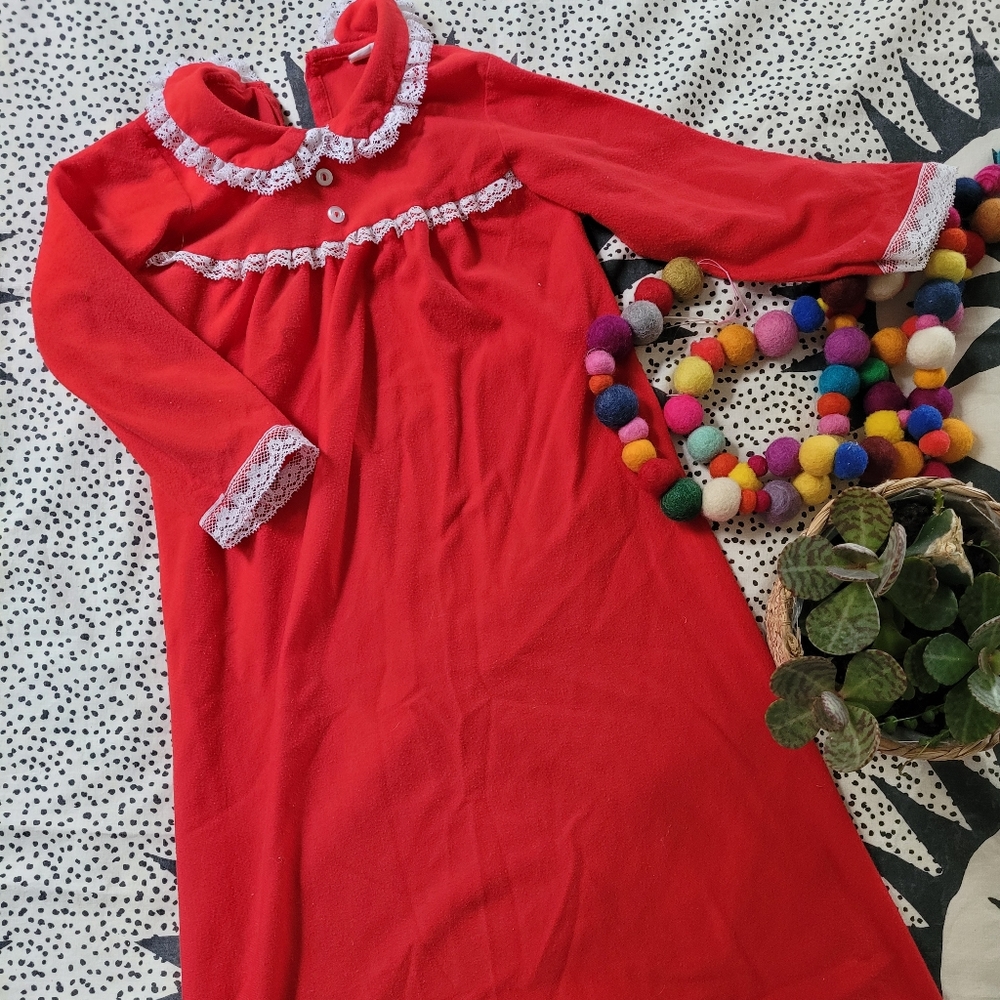 Vintage Christmas Nightgown
